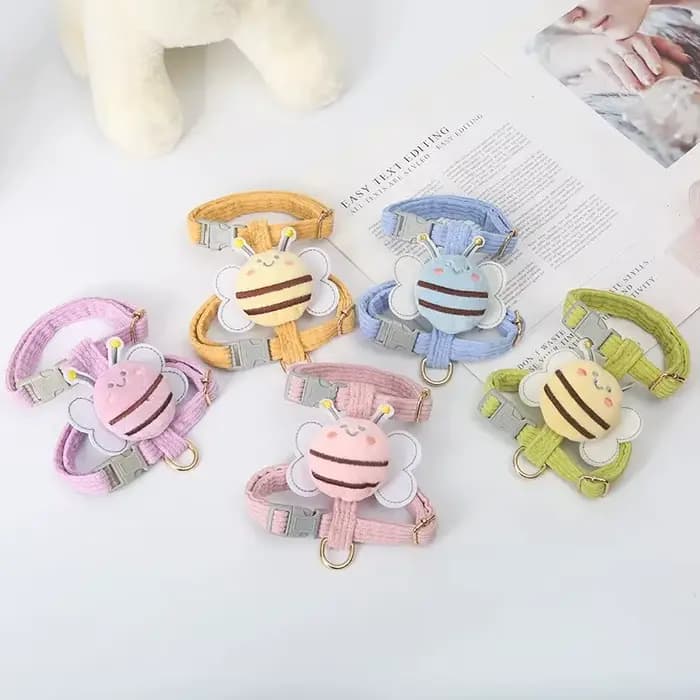 Ensemble harnais et laisse anti-fuite pour chat