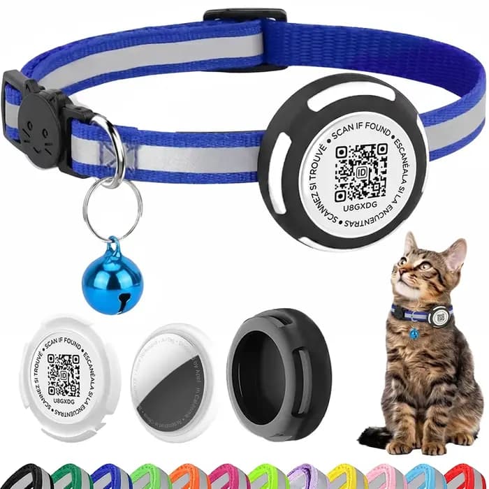 Collier pour animaux de compagnie avec support AirTag