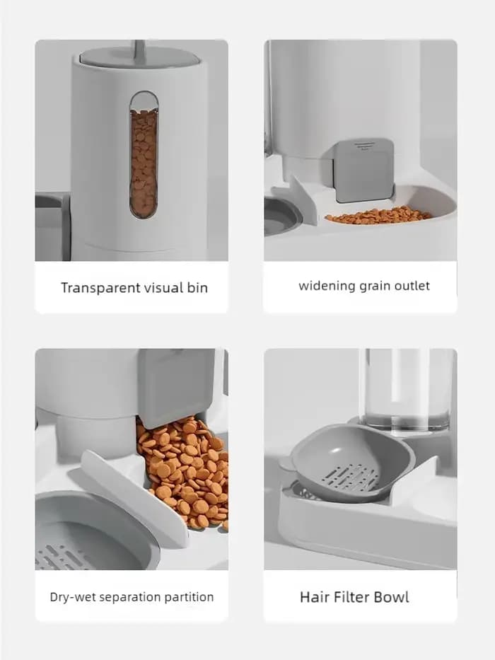 Mangeoire automatique pour chien et chat