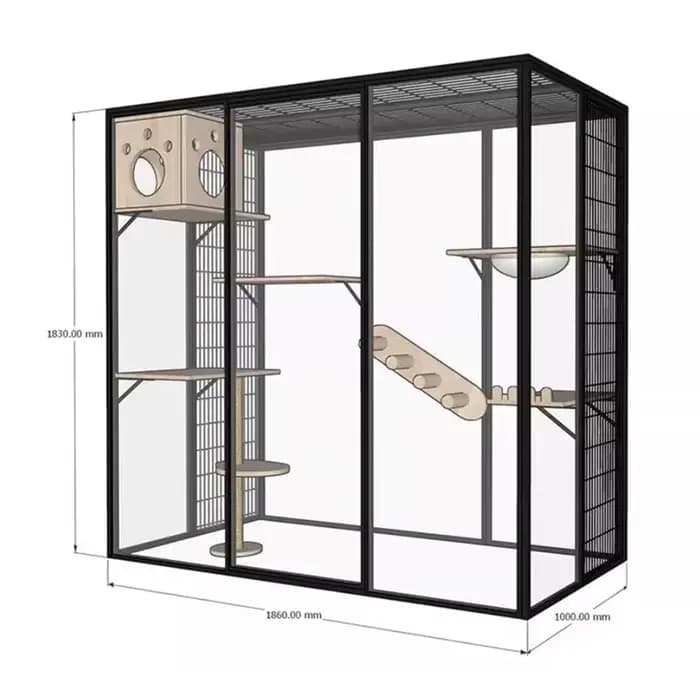 Catio – grande fenêtre d'intérieur