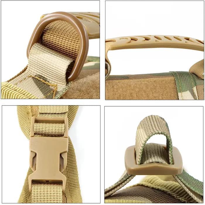 Ensemble harnais et laisse tactiques pour chat, pour la marche, anti-évasion, gilet pour animaux de compagnie, maille douce avec poignée de commande pour chats et petits chiens
