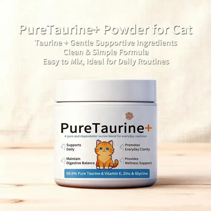 Poudre de soin pour le corps du chat 200g