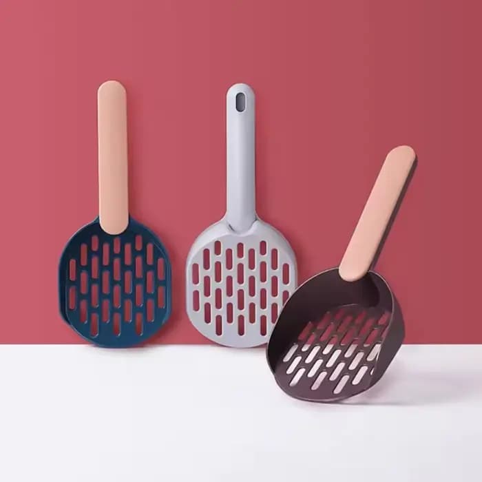 Pelle à litière pour chat couleur bonbon, pelle à litière pour bac à litière, ramassage des déchets d'animaux, nettoyage des toilettes pour chatons, fournitures quotidiennes pour animaux de compagnie