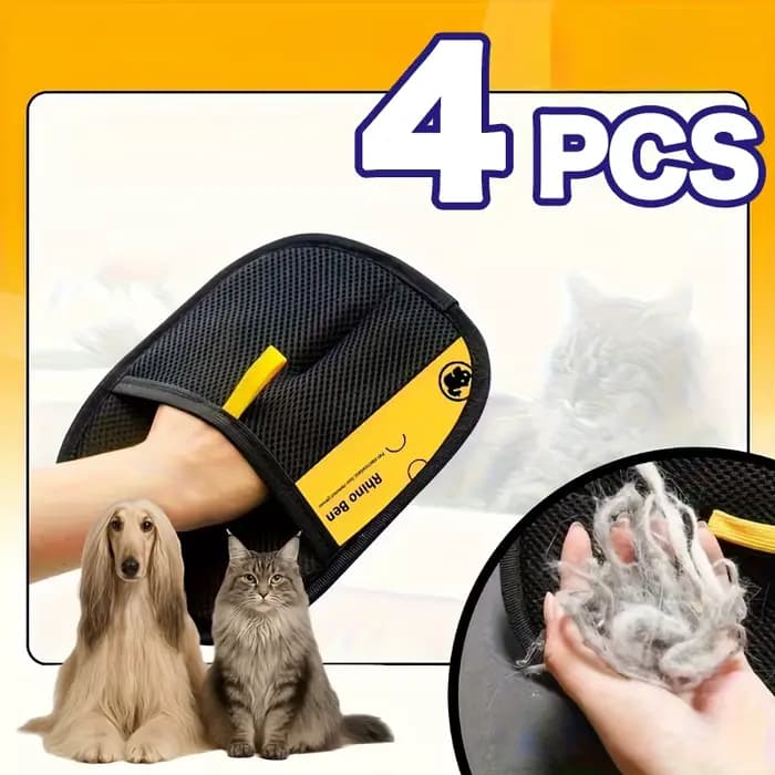 Gants d'épilation pour animaux de compagnie