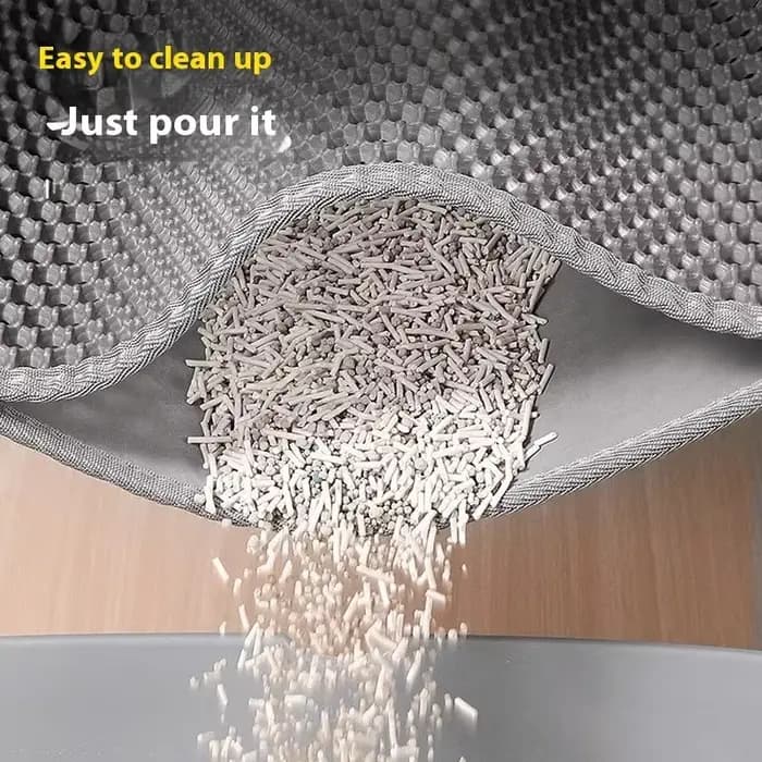 Tapis pour litière de chat