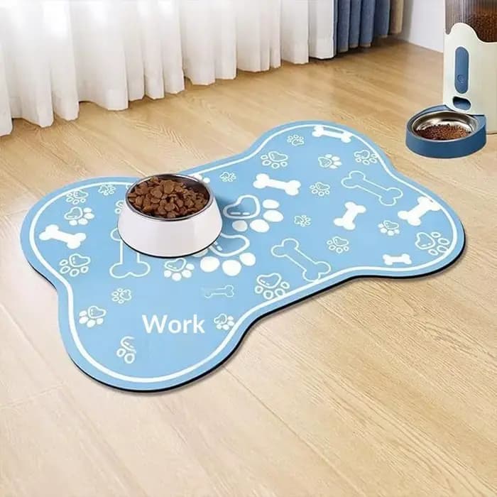 Tapis absorbant en terre de diatomée pour animaux de compagnie
