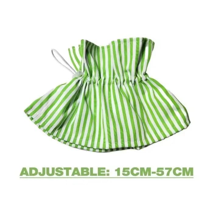 Collier de protection souple pour chat, réglable, anti-morsure, à rayures, avec cordon de serrage anti-léchage, pour animaux de compagnie après chirurgie