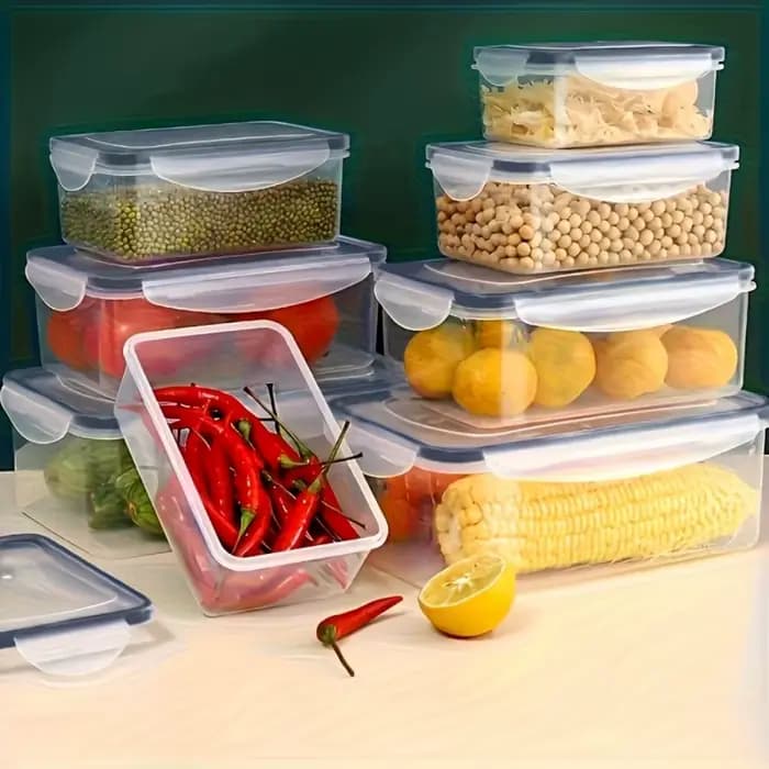 Récipients alimentaires hermétiques sans BPA