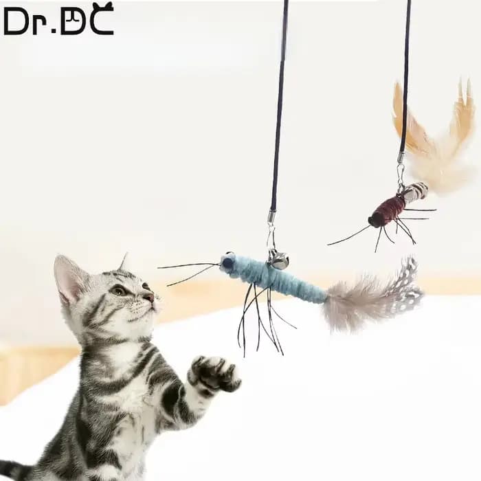 Dr.DC taquin chat bâton tête avec ou sans fil