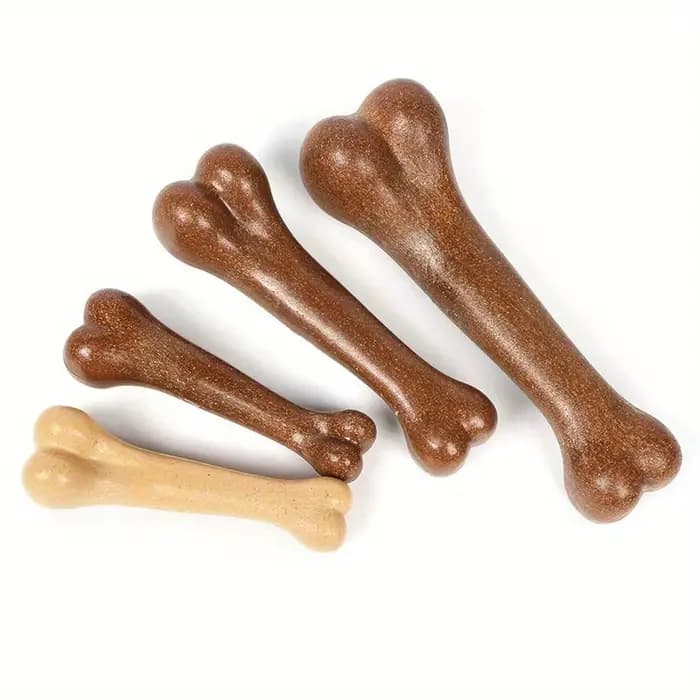 Jouet à mâcher durable aromatisé au bœuf pour chien