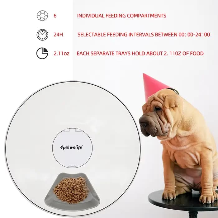Distributeur automatique de nourriture pour animaux de compagnie