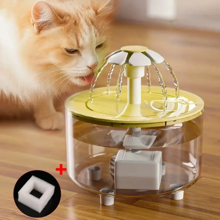 Fontaine à eau automatique pour chat