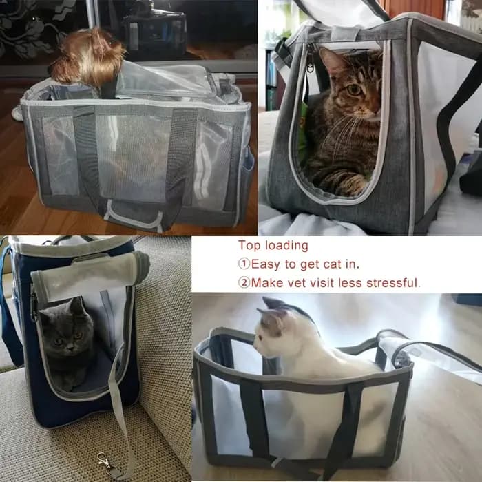 Sac de transport respirant pour animaux de compagnie