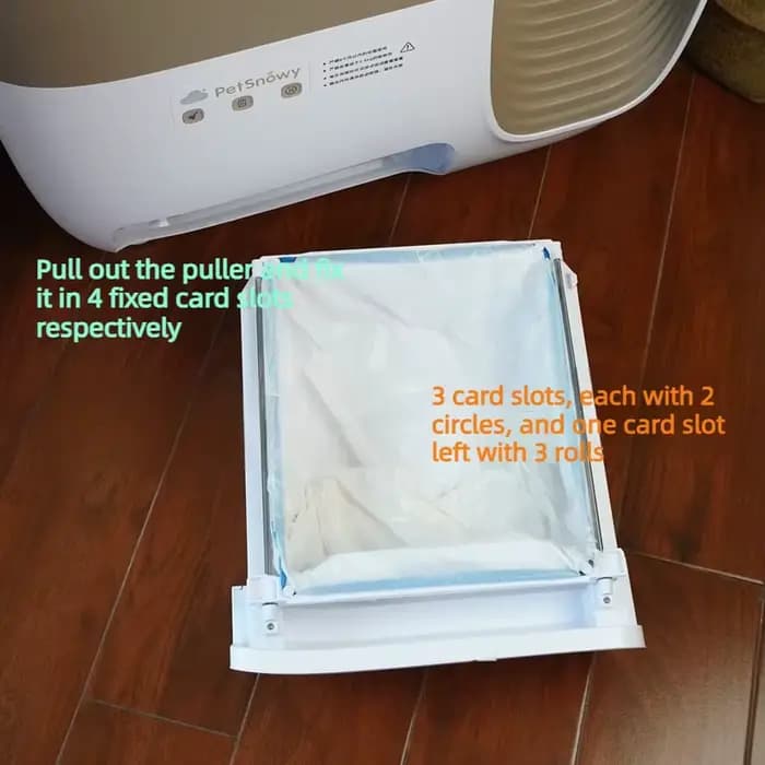 Sac à litière pour chat PetSnowy