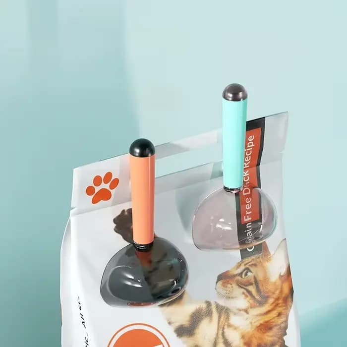 Cuillère doseuse pour aliments pour animaux de compagnie
