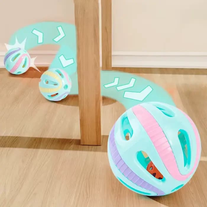 Cloche balle chat jouets chaton coloré jouer