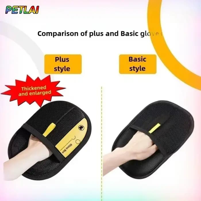 Gant anti-poils pour animaux de compagnie