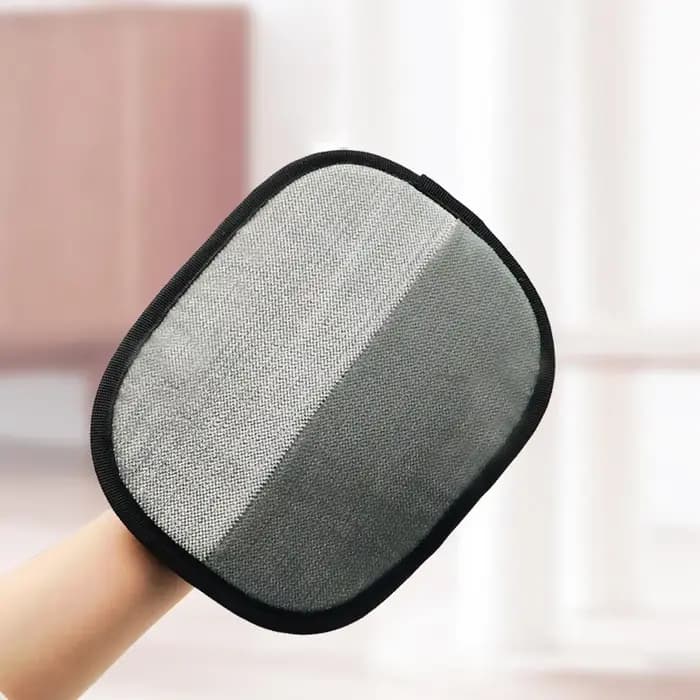 Gants de toilettage pour chat, brosse électrostatique pour enlever les poils d'animaux, pour nettoyer les canapés, les tapis et les vêtements, éliminateur de poils d'animaux double face