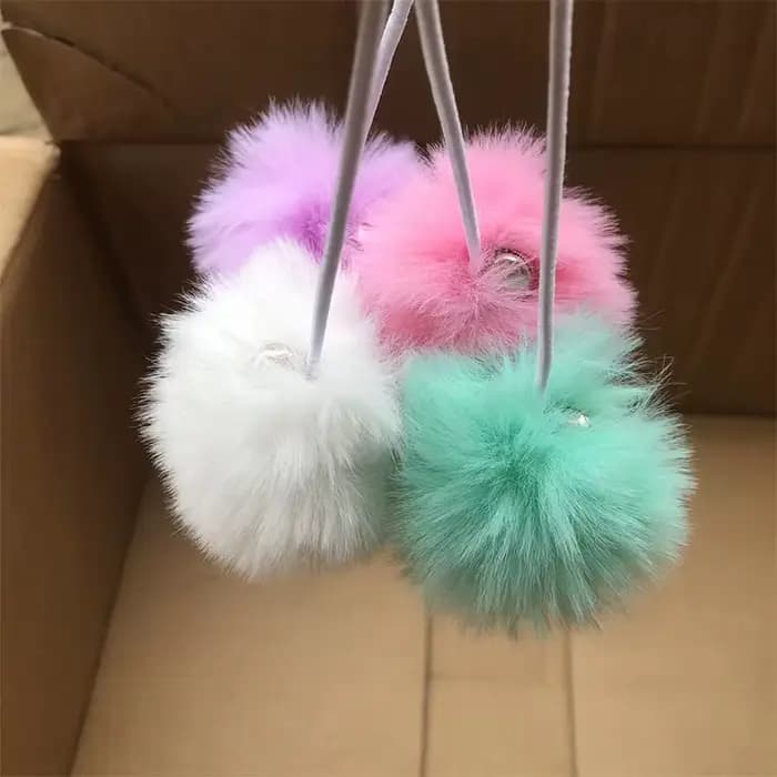 Balle de jouets interactifs pour chat avec cloche et ficelle