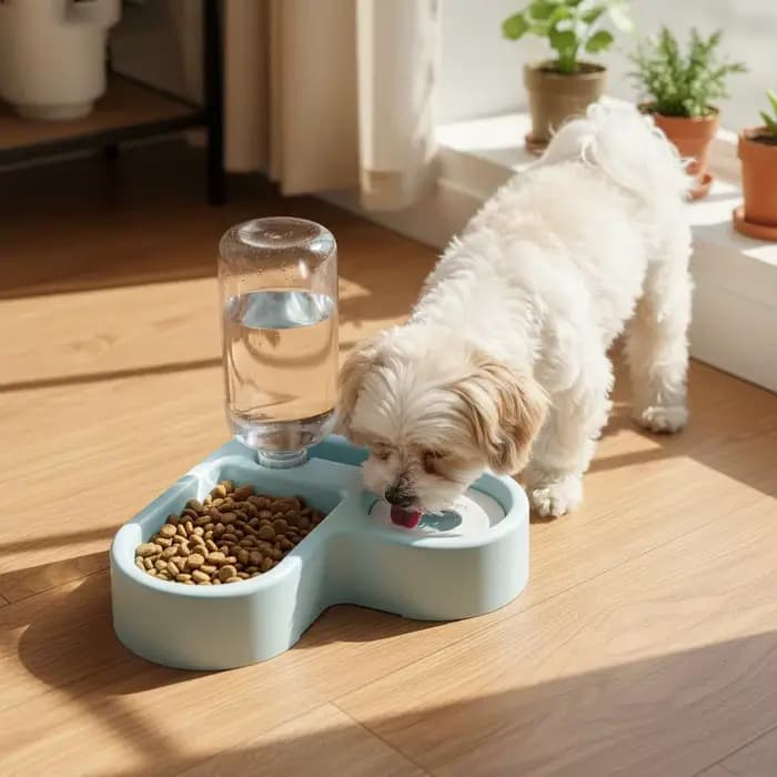 Fontaine à eau automatique pour chat