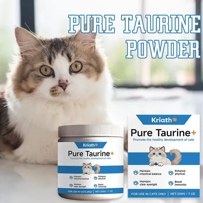 Poudre de taurine pour chat