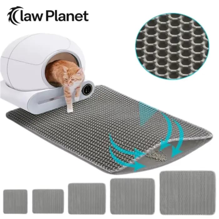 Tapis de litière pour chat grande taille