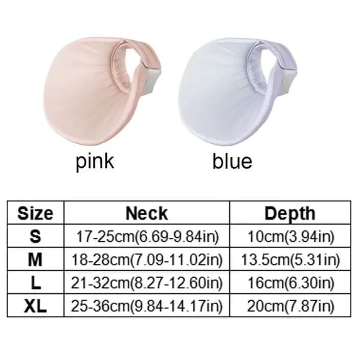 Collier de récupération pratique double face pour chat