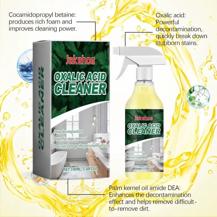 Jakehoe nettoyeur d'acide oxalique multi-usages acide