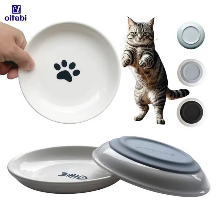 Oitabi 3 pièces bol de nourriture pour chat
