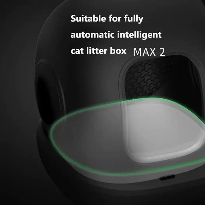 Litière Intelligente pour Chat PETKIT MAX2 avec Coussin Triple Protection Toilette Automatique Auto-Nettoyante