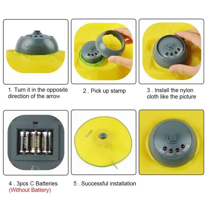 Jouet Interactif pour Animal de Compagnie, 4 Vitesses, Mouvement existent, Tissu de Souris Sous Couverture, Plumes Mobiles, Plaque Électrique pour Chat