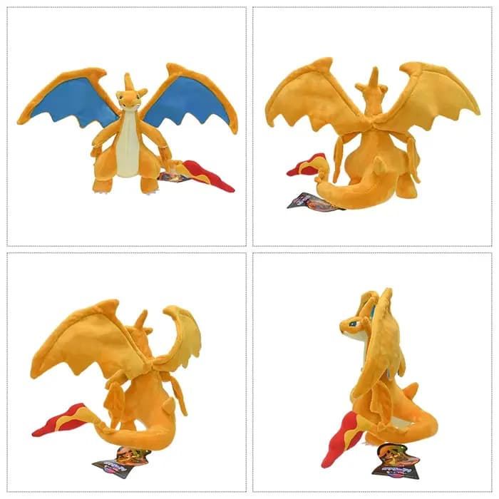 20 cm évolution Mega Charizard Y Peluche poupée monstre de poche Anime Dragon