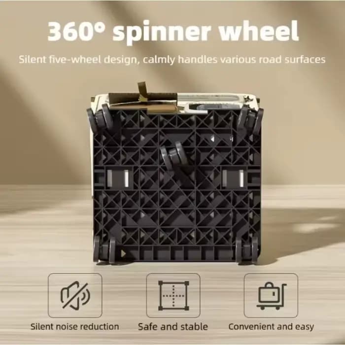 Sac de transport à roulettes pour chats et petits chiens jusqu'à 10 kg