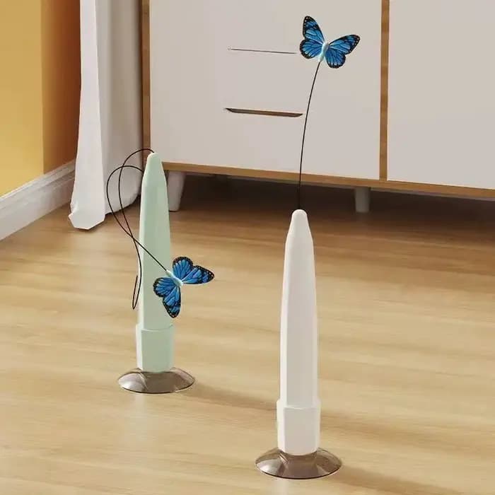 Jouet électrique papillon volant pour chat