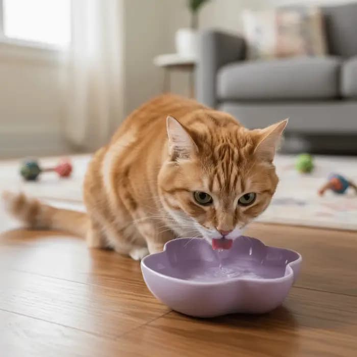 Bol en céramique en forme de patte mignon