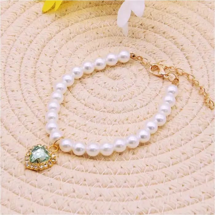 Nouveau collier de chat décoration animal de compagnie mignon exquis cou chaton réglable été