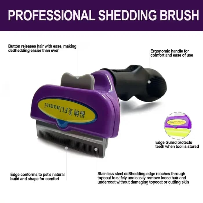Brosse pour animaux de compagnie pour chiens chats chien peigne