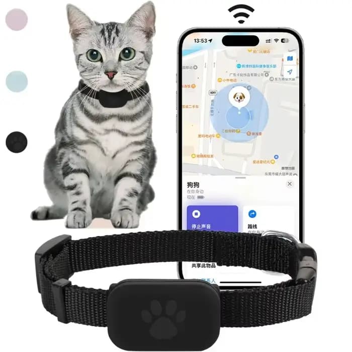 Traceur GPS pour animaux de compagnie à distance