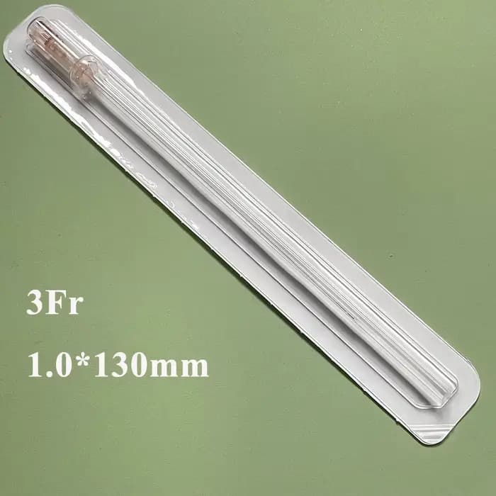 Placement de cathéter urinaire professionnel pour chat félin, 3 pièces/10 pièces/20 pièces, pour l'obstruction urétrale félin, extrémité fermée avec sonde