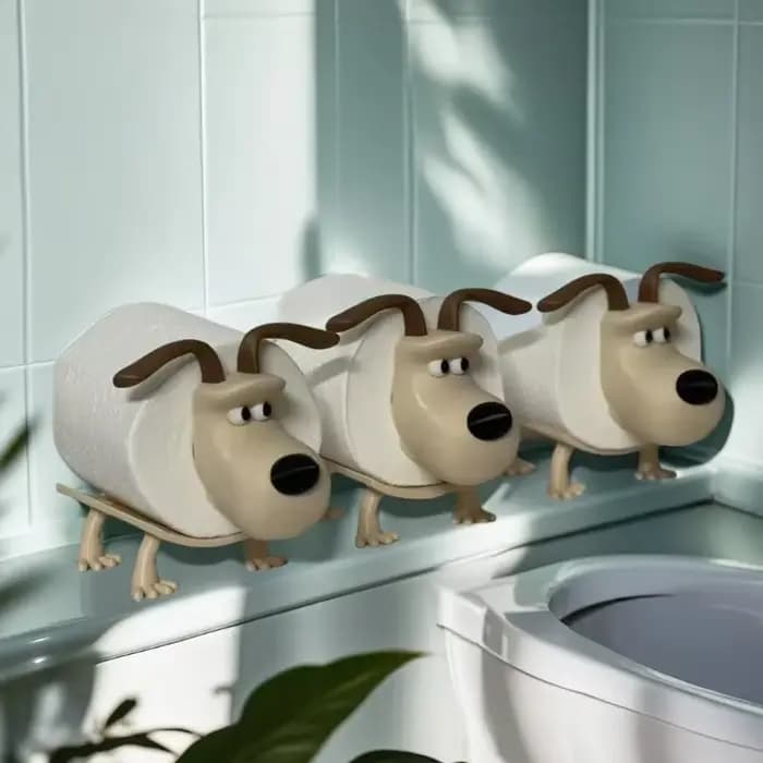 Support de toilette pour chiot