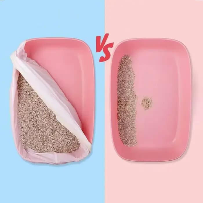 Sac à litière pour chat multi-tailles 1/2/3