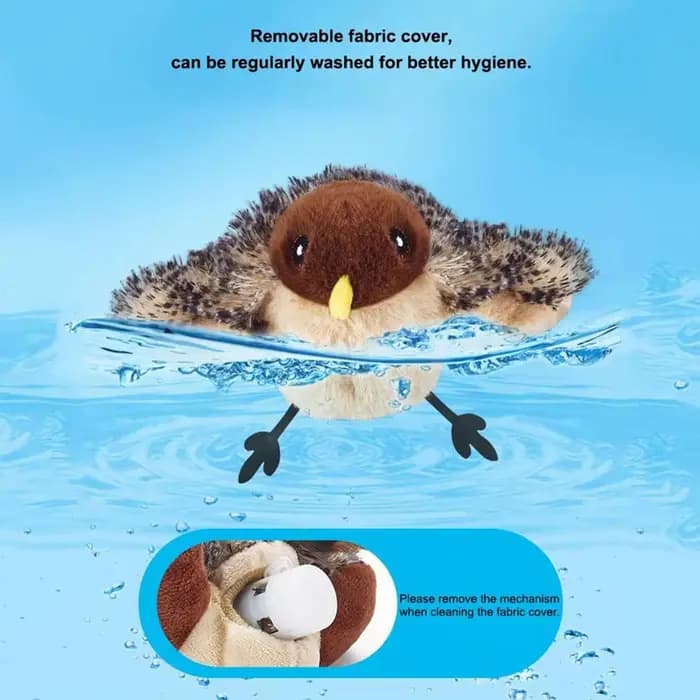 Flappy oiseau interactif chat jouet télécommande USB Rechargeable