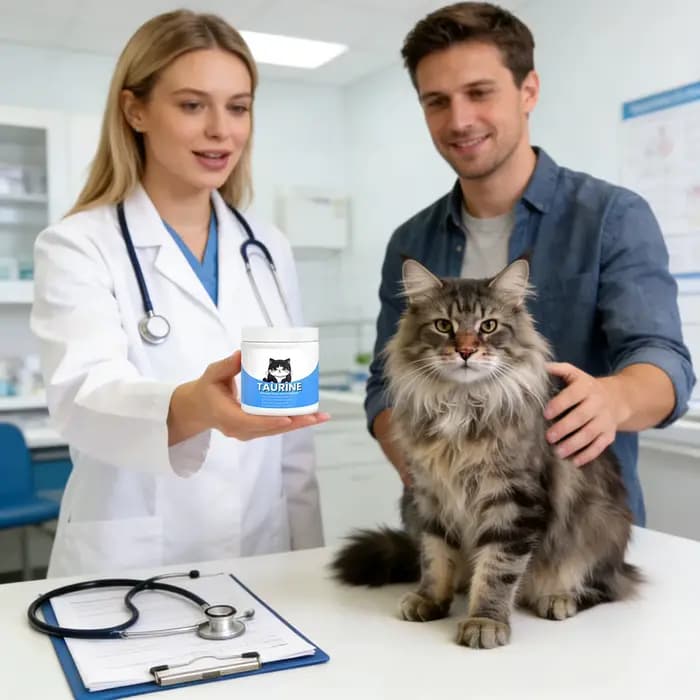 Complément Nutritionnel pour Chat 200ml - Soutien Cardiaque - Poudre Biologique