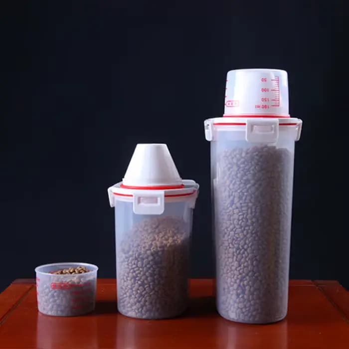 Boîte de rangement scellée pour aliments pour animaux de compagnie