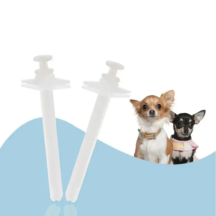 Seringue pour animaux de compagnie chat chien médecine mangeoire comprimé pilule pistolet