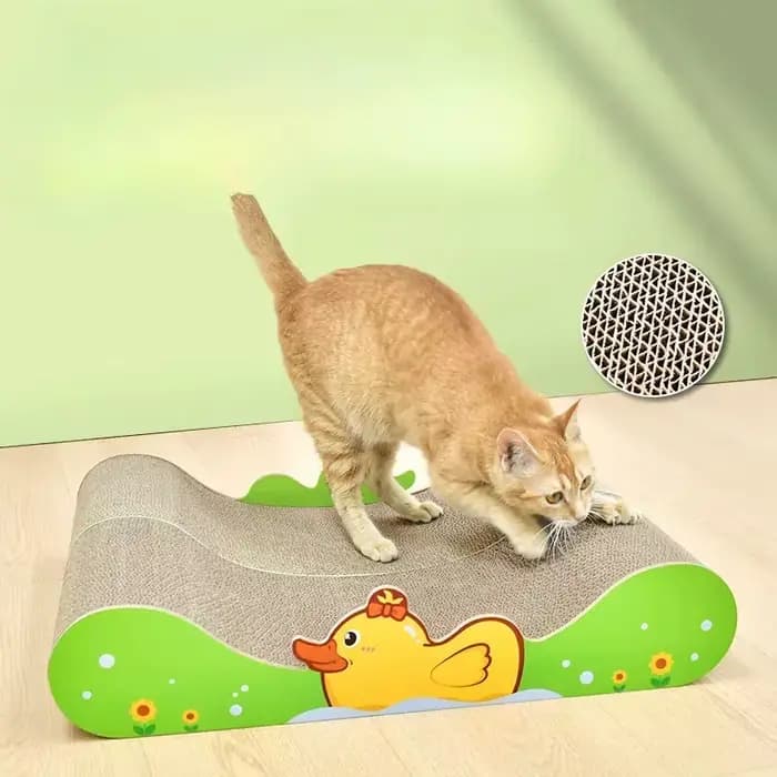 Lit à gratter pour chat