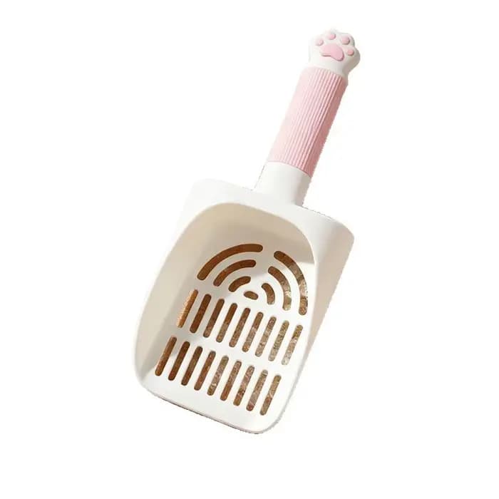 Pelle à litière pour chat en plastique à fixer au mur