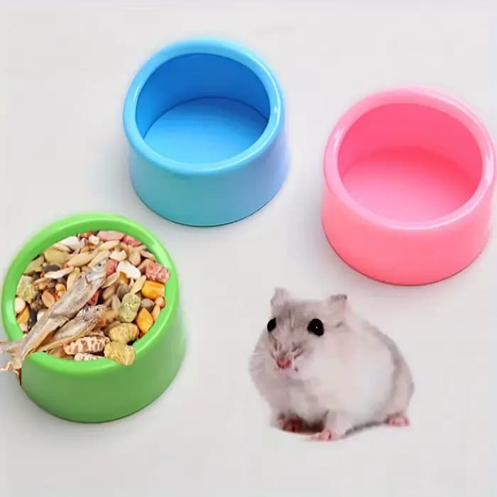 Gamelle anti-évasion pour petits animaux : hamster