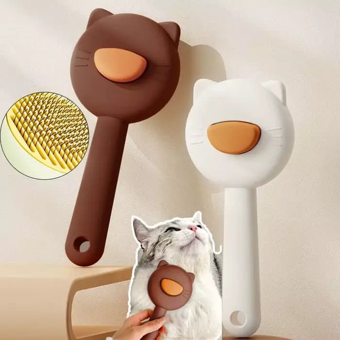 Brosse d'épilation pour chat et chien