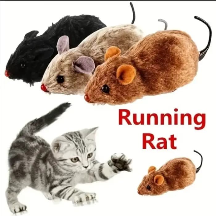 1 pièce. Jouet en peluche en forme de souris